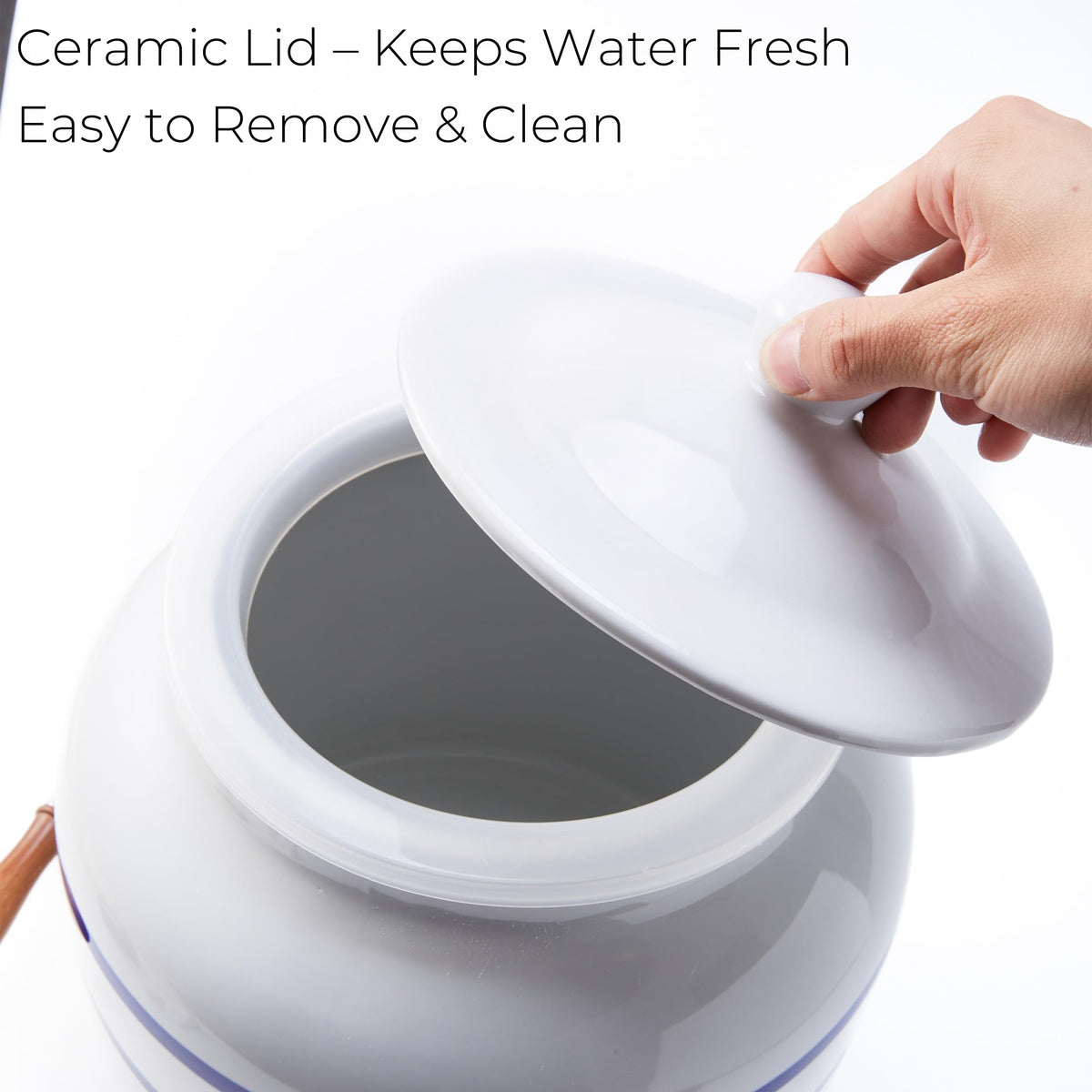 Ceramic Water Dispenser for 3-5 Gallon Bottles T138329