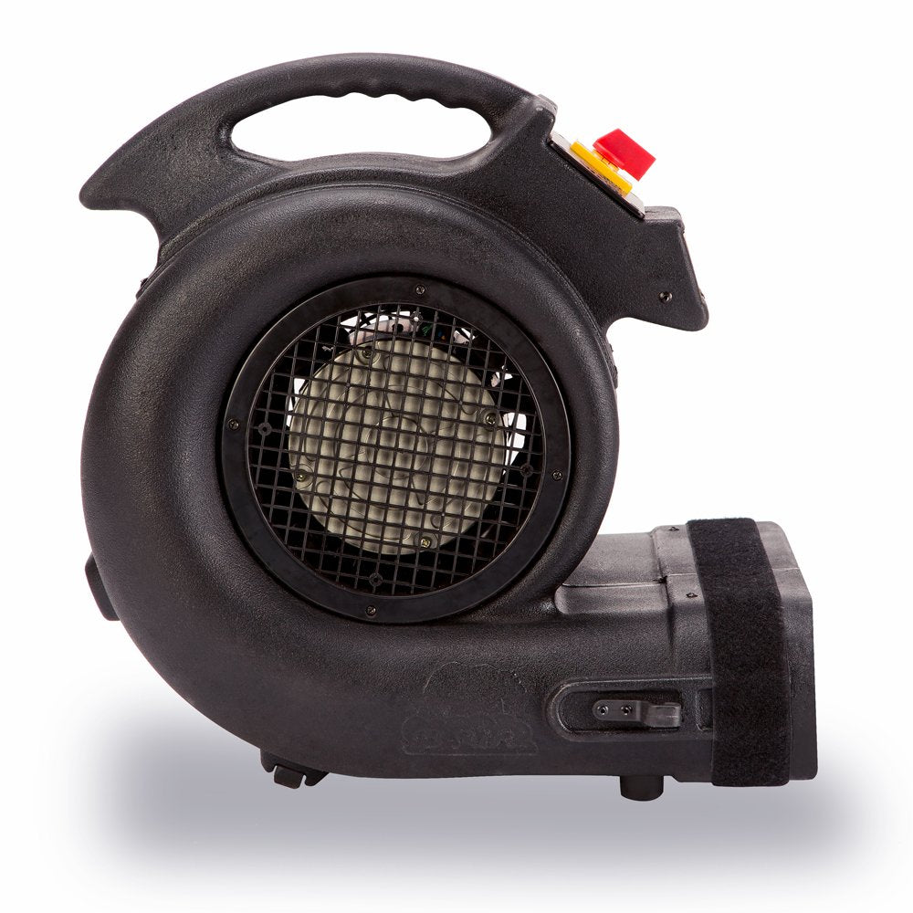 1 HP 3550 CFM Air Mover Carpet Dryer Floor Fan Black R852519