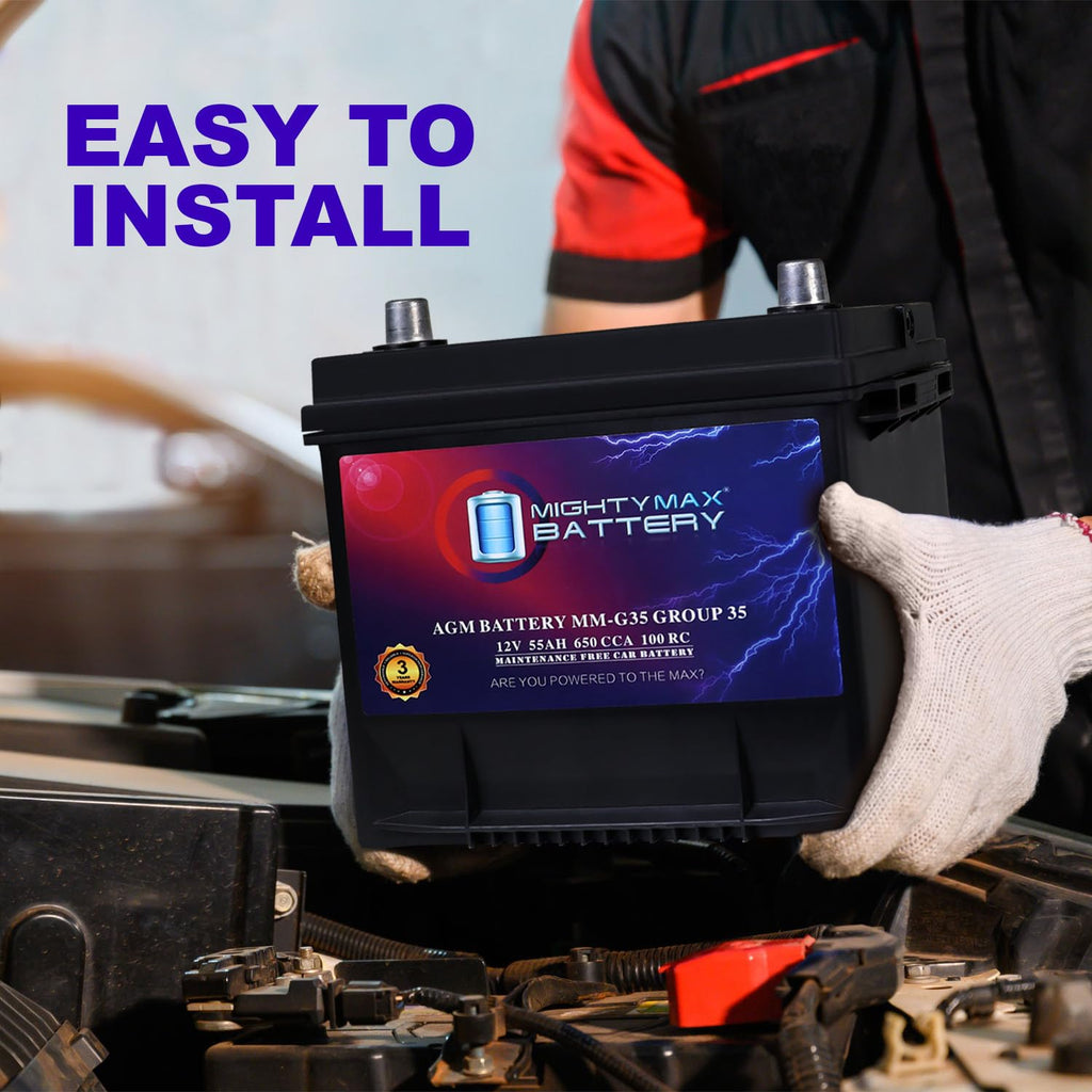 12V 55Ah AGM Replacement Battery B68160