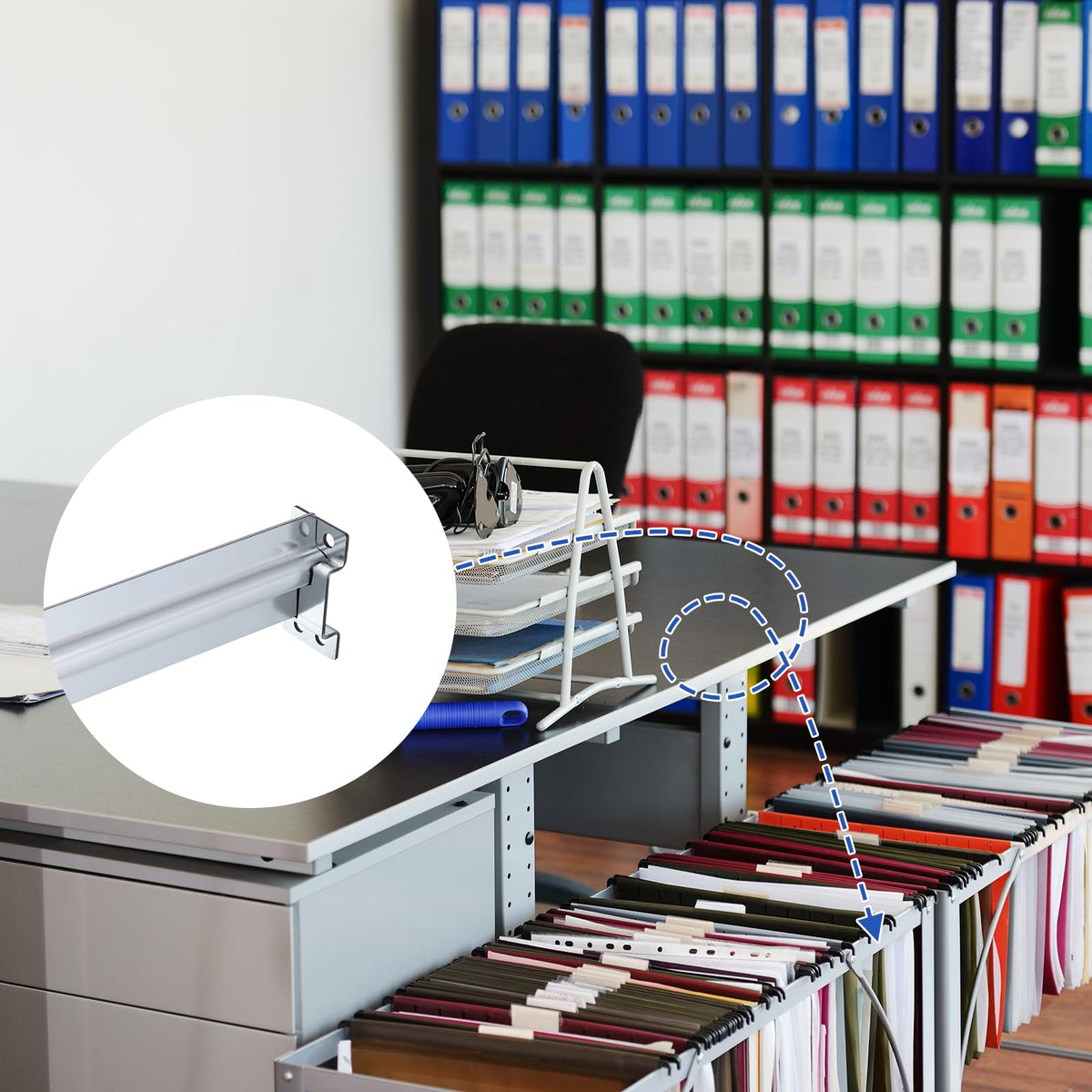 Universal Hanging File Rails 2 Pack R4108