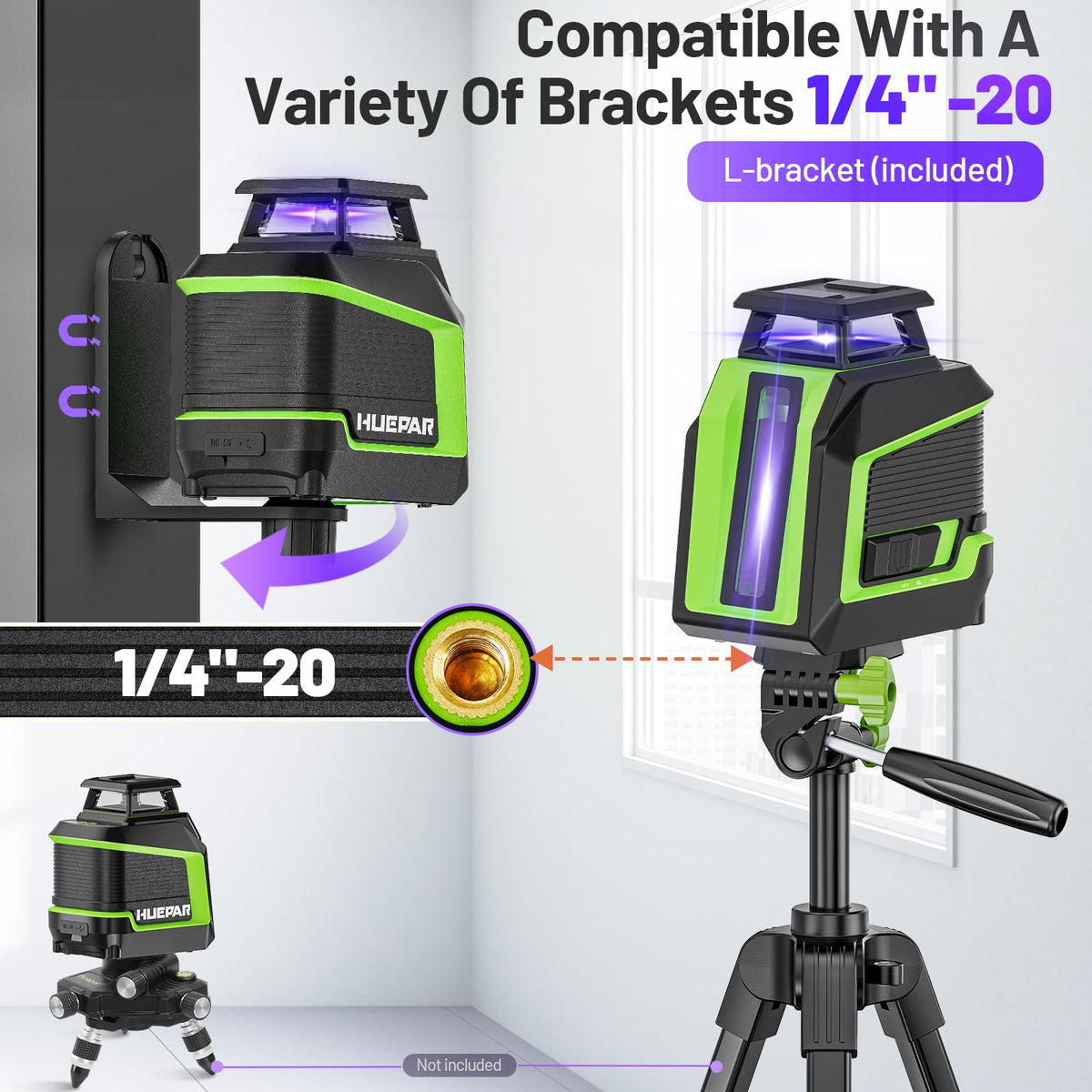 360° Self Leveling Laser Level with Pulse Mode P501