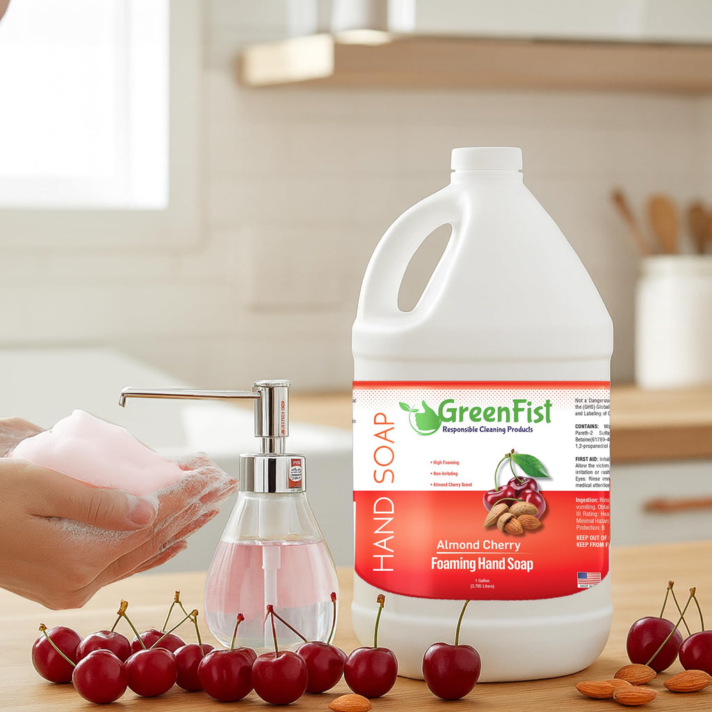 Almond Cherry Scent Foaming Hand Soap Refill 128 ounce X71583