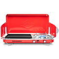 2-in-1 Gas Camping Stove and Griddle I607588