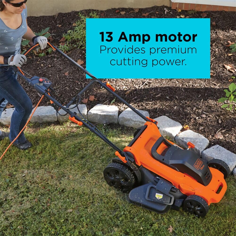 20-Inch Corded Electric Push Lawn Mower E455