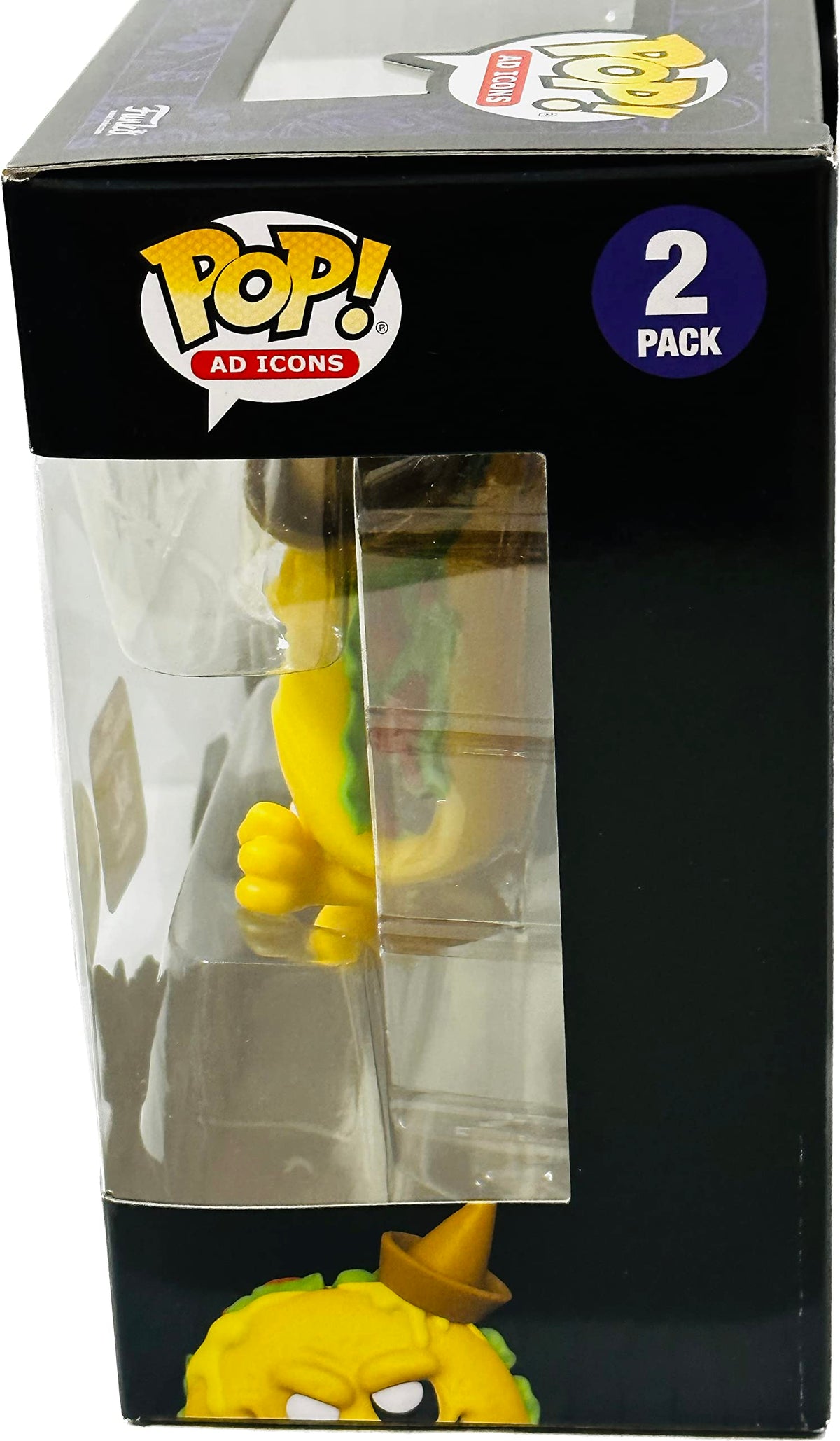 Jack in The Box Skeleton Jack & Monster Taco Vinyl Figure 2 Pack T51079