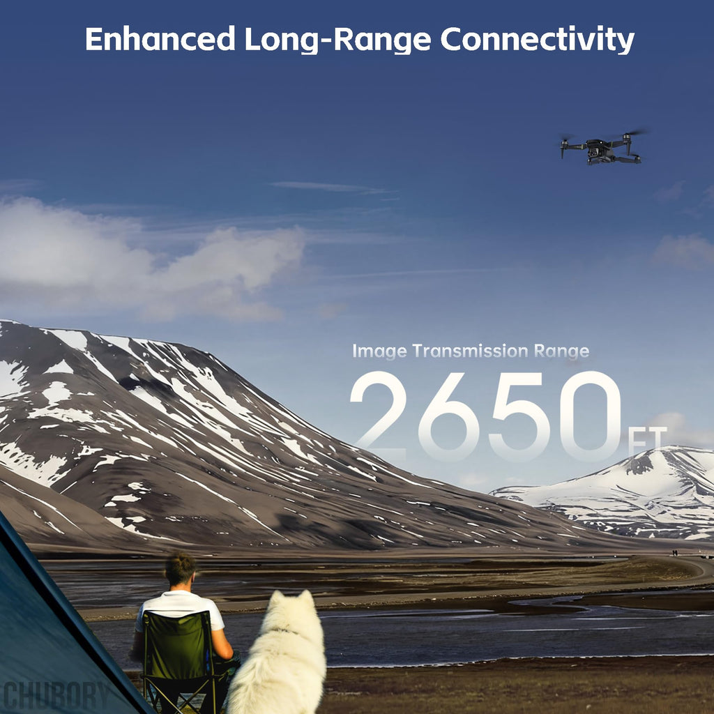 4K Camera Drone with 3 Batteries M473
