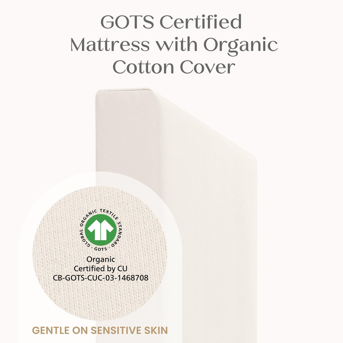 Organic Crib and Toddler Mattress J134395