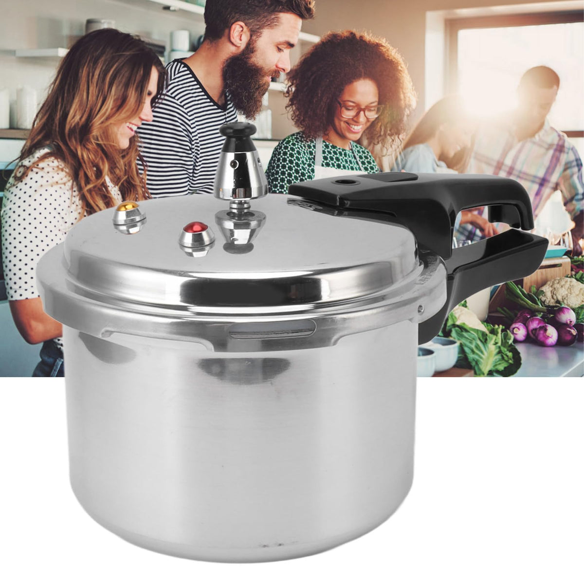 3 Liter Aluminum Alloy Pressure Cooker F77294