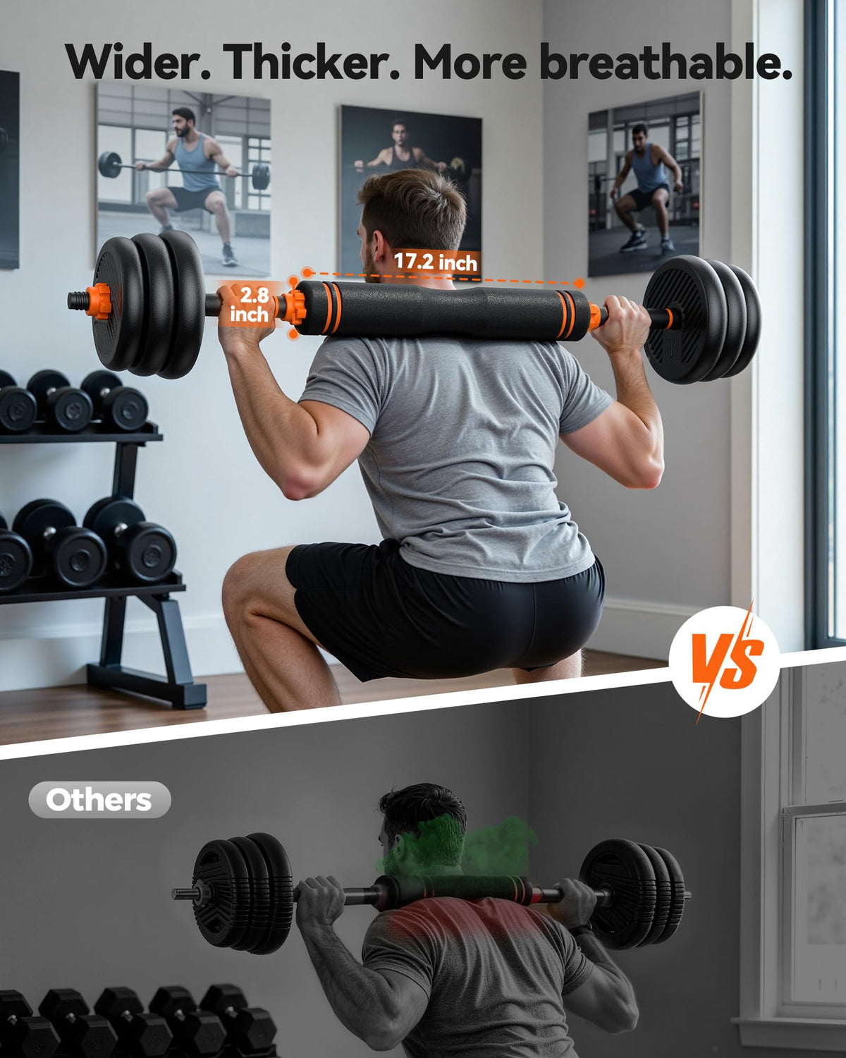 Adjustable Dumbbells Free Weight Set with Connector M4202