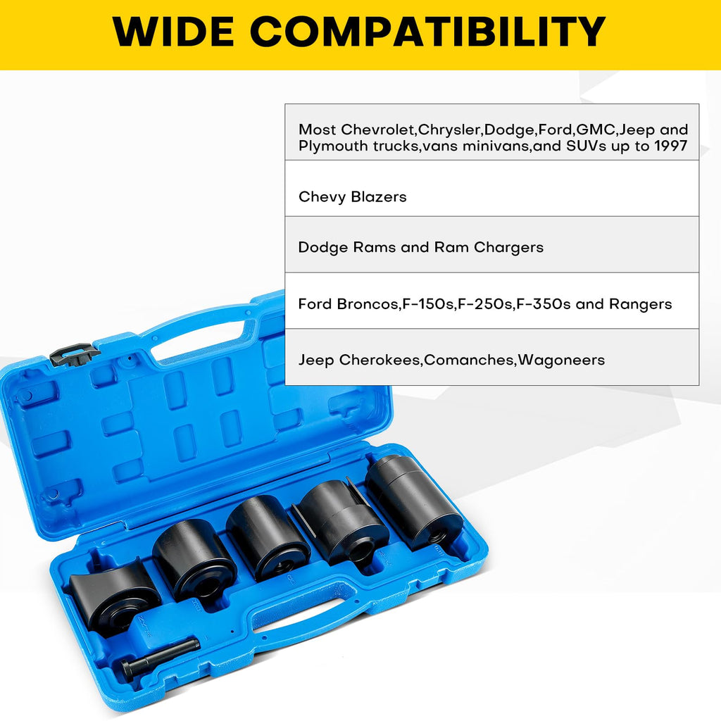 14PCS Ball Joint Remover Installer Adapter Tool Set F111