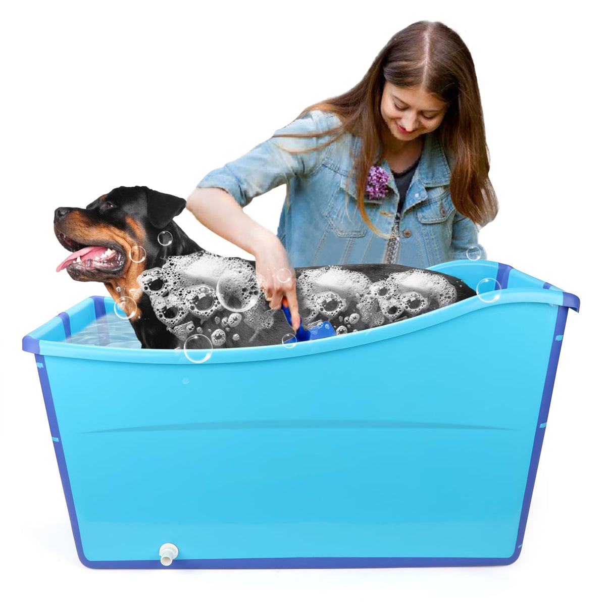 Foldable Dog Bathtub V31228