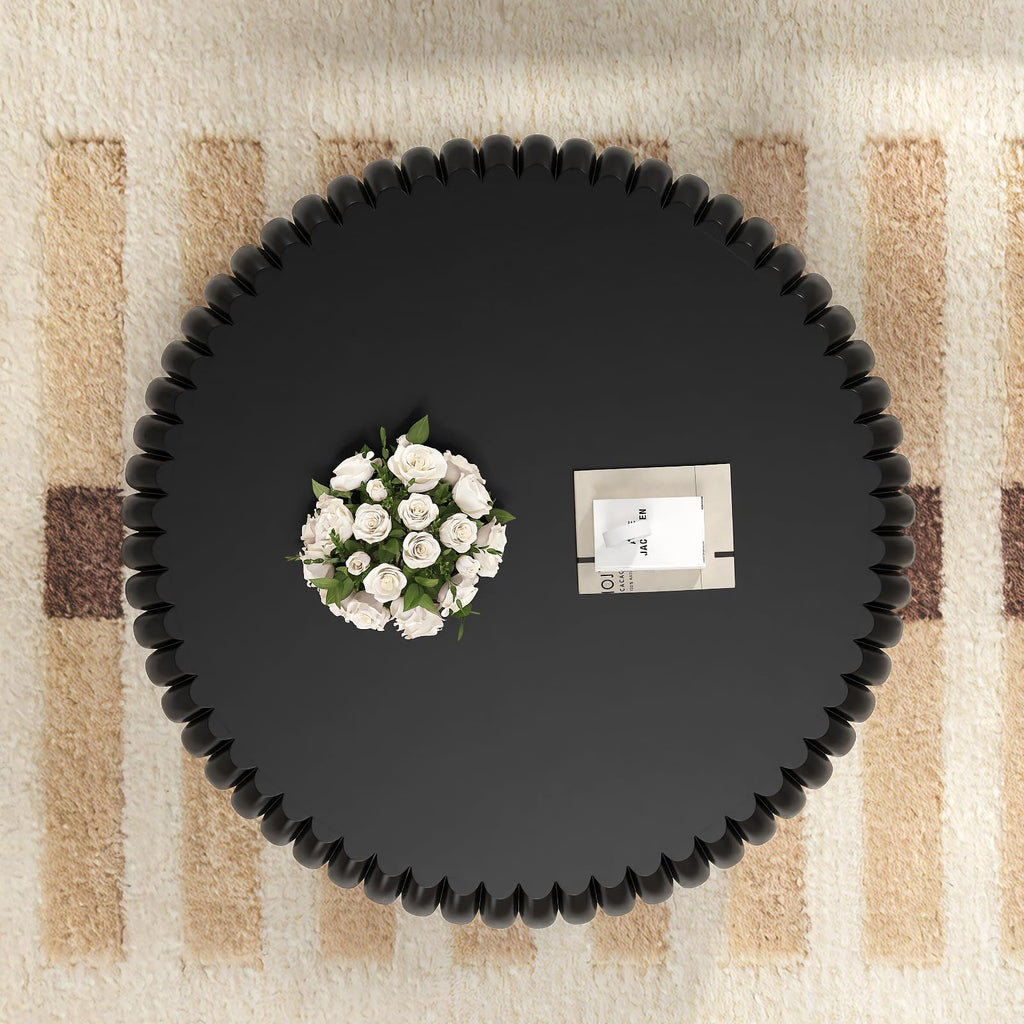 Round Fluted Drum Coffee Table M499522