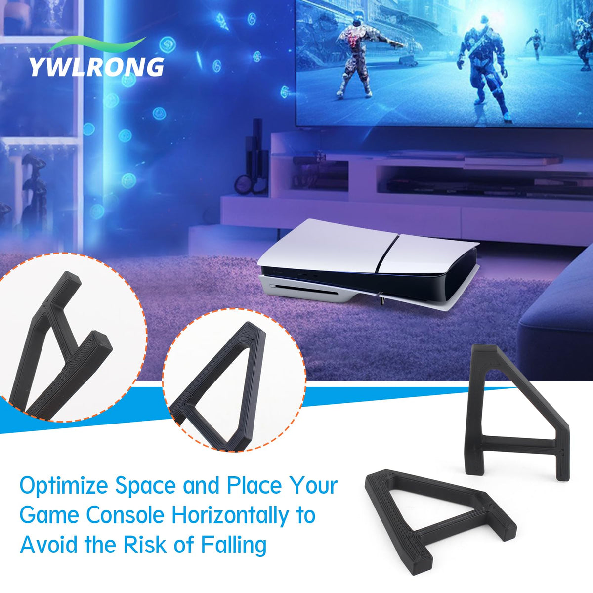 4Pcs Console Stand for PS5 Slim K91830