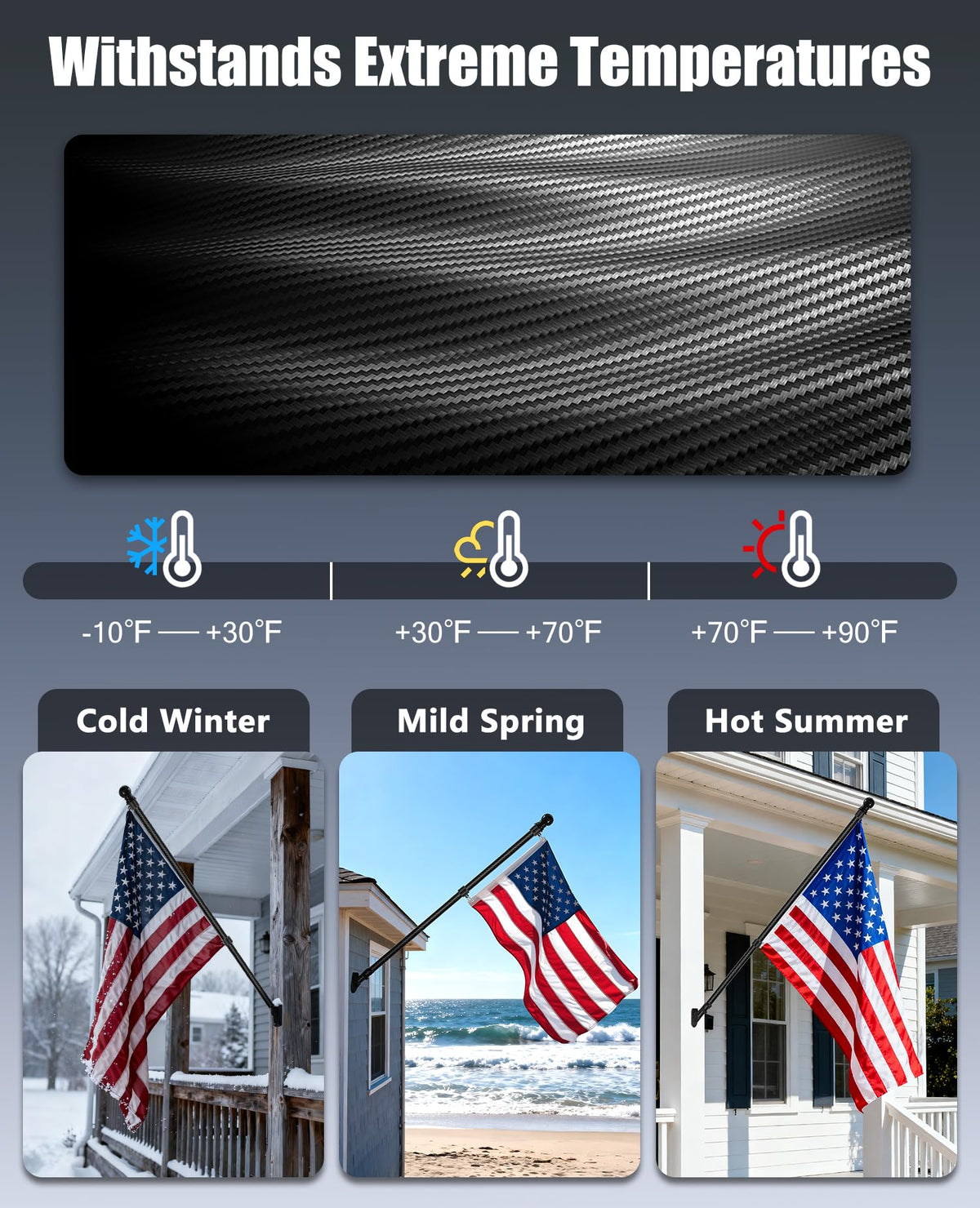 Carbon Fiber Flag Pole I443