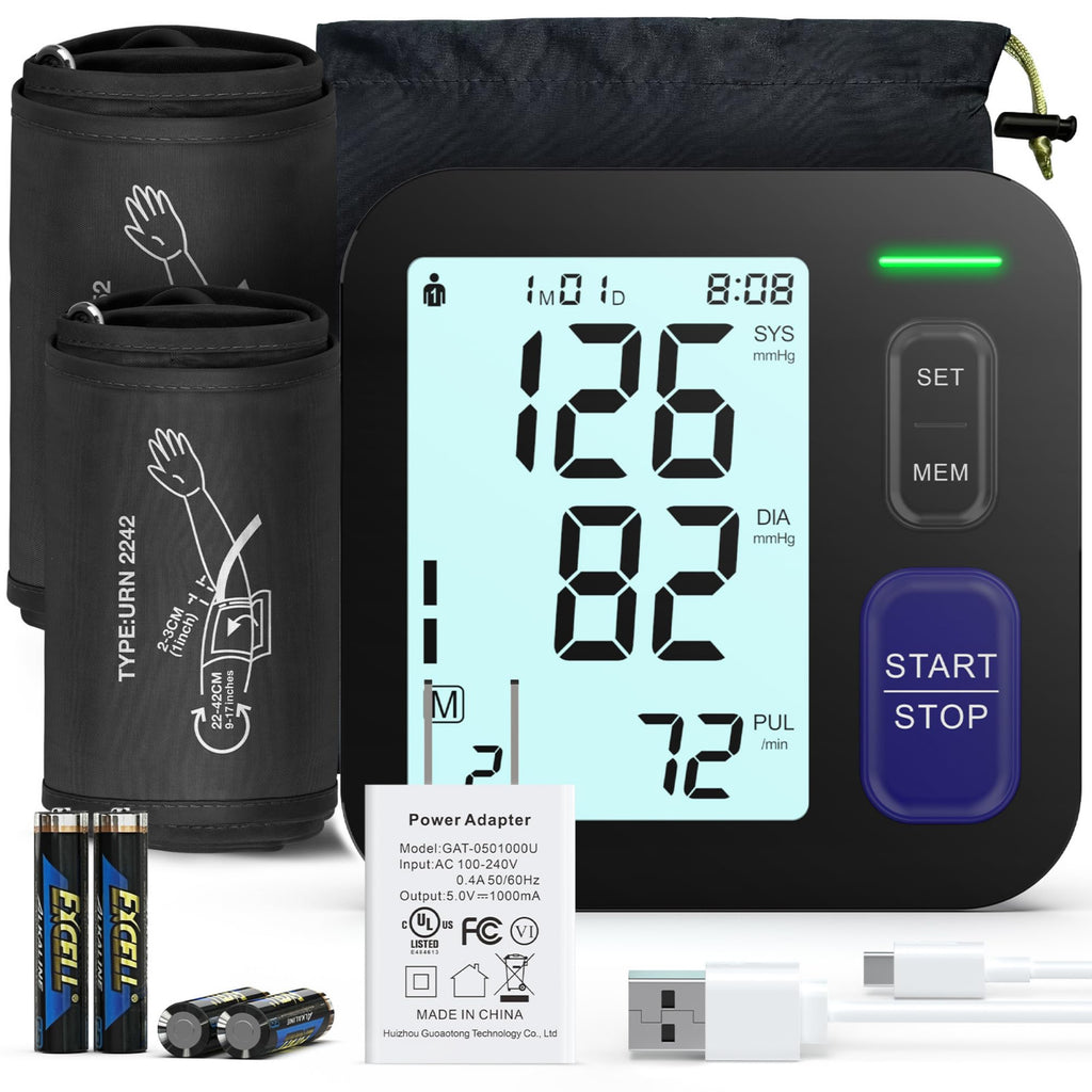 Automatic Digital Blood Pressure Machine with 2 Size Cuffs K818