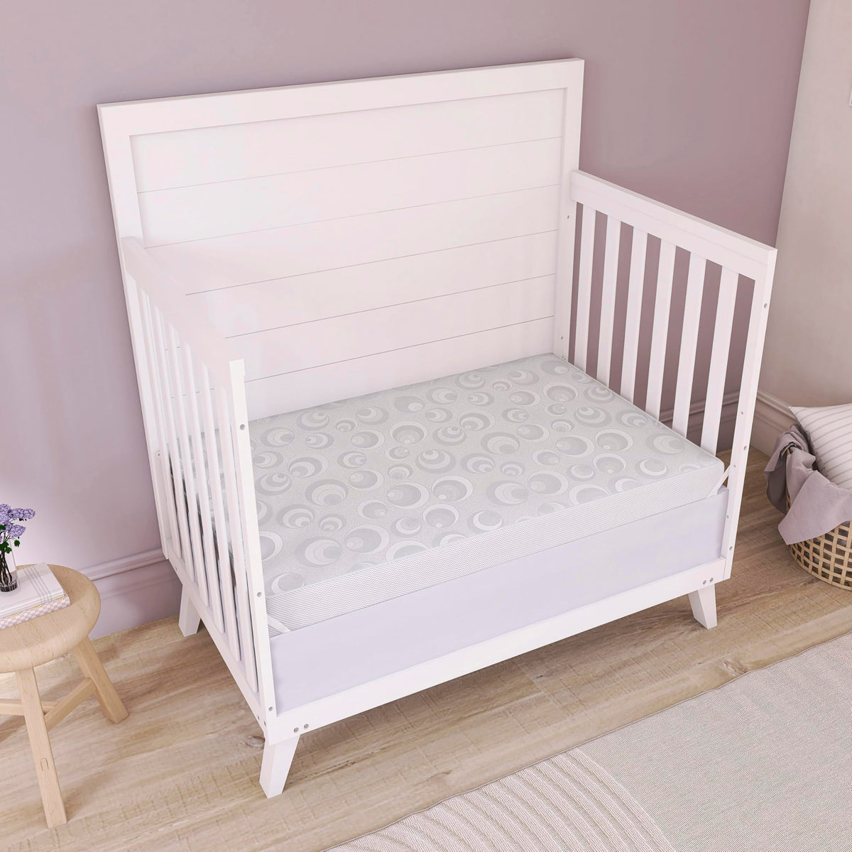 2-in-1 Portable Mini Crib Mattress G2234