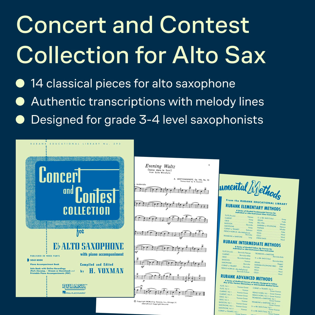 Alto Saxophone Songbook and Sheet Music O721