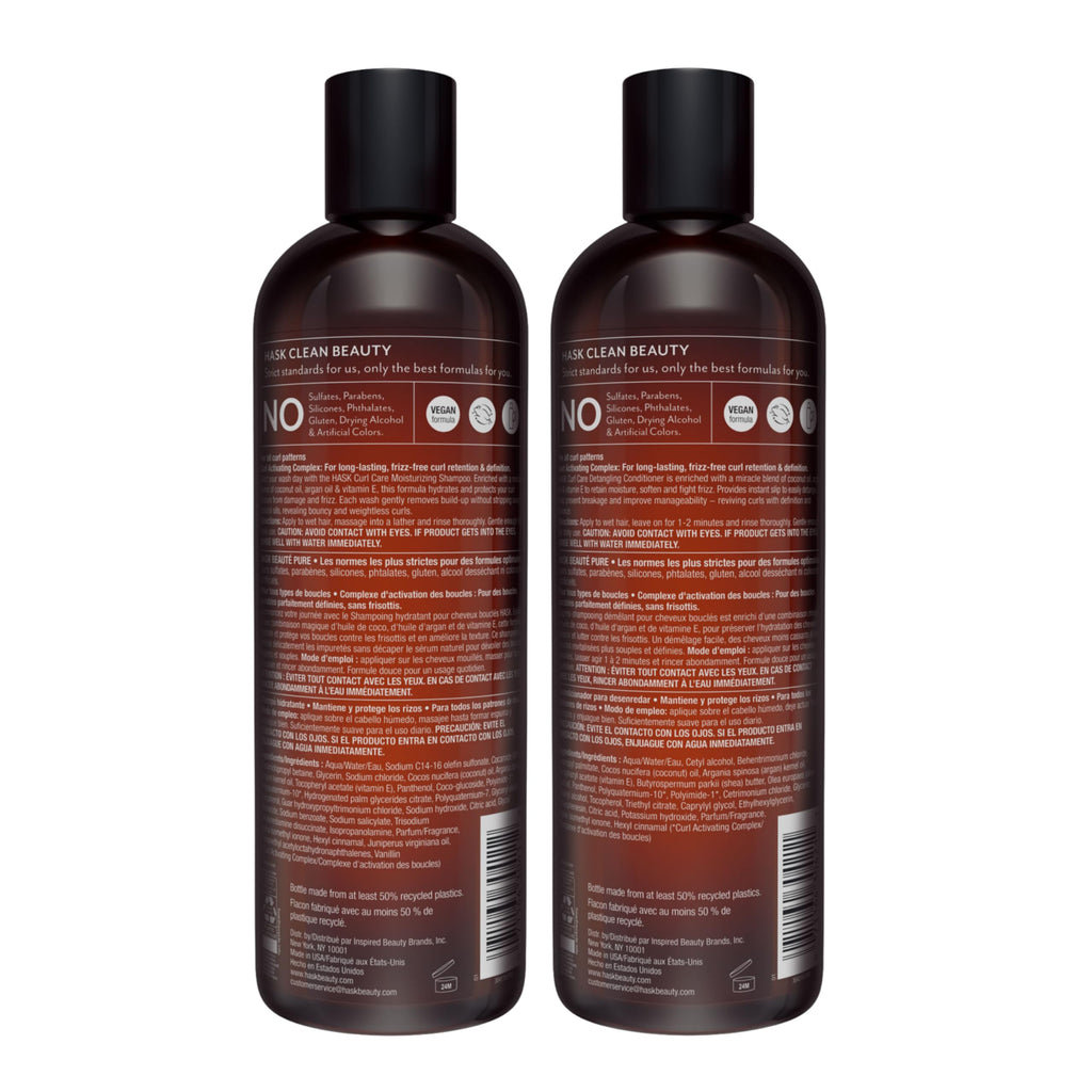 Coconut and Argan Oil Shampoo + Conditioner Set X6750