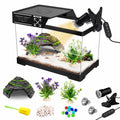 Mini Turtle Tank Kit with Adjustable Lamp and Lid R73702