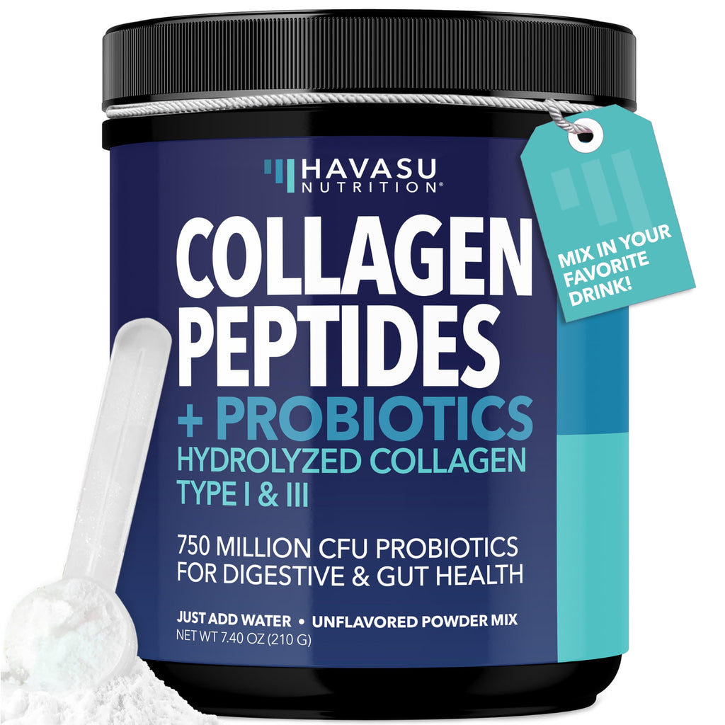 Unflavored Collagen Peptides Powder with Probiotics T257