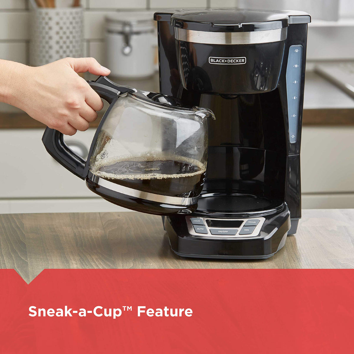 12-Cup Drip Coffee Maker L296323