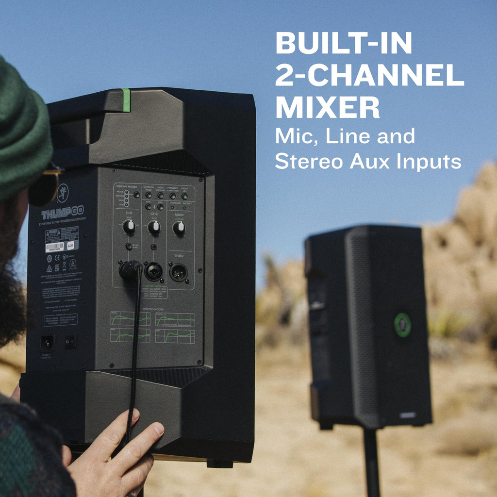 8-Inch Portable Battery-Powered Loudspeaker H111