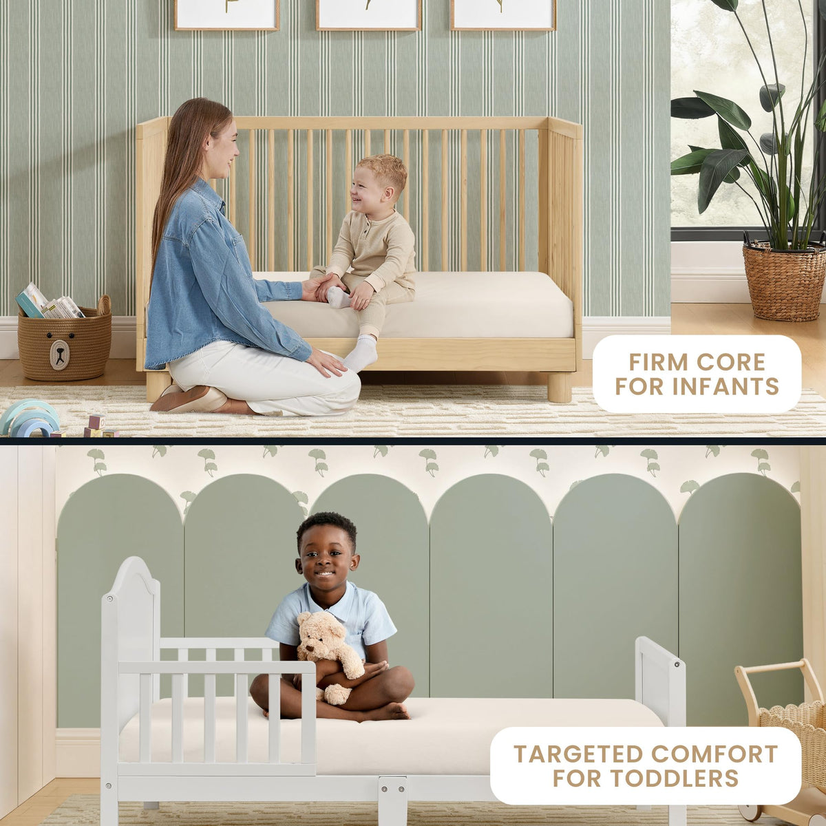 Organic Crib and Toddler Mattress J134395