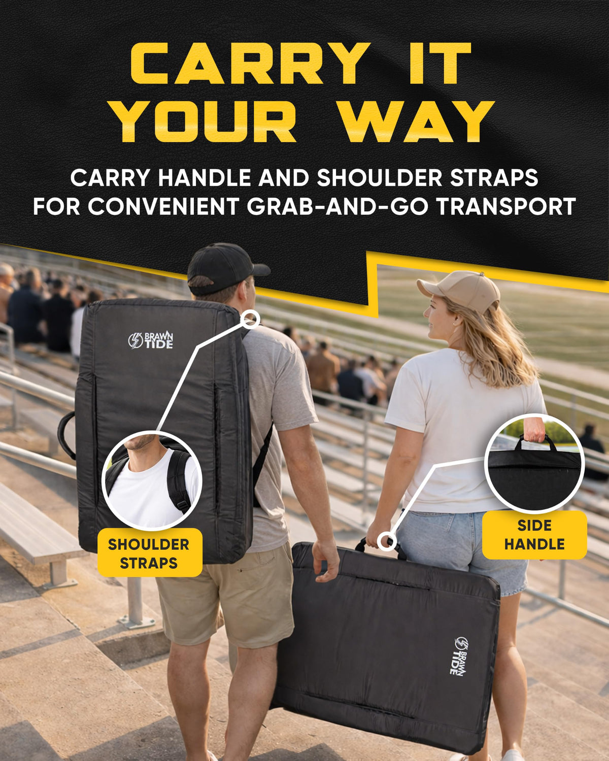 Stadium Seat with Back Support H5031