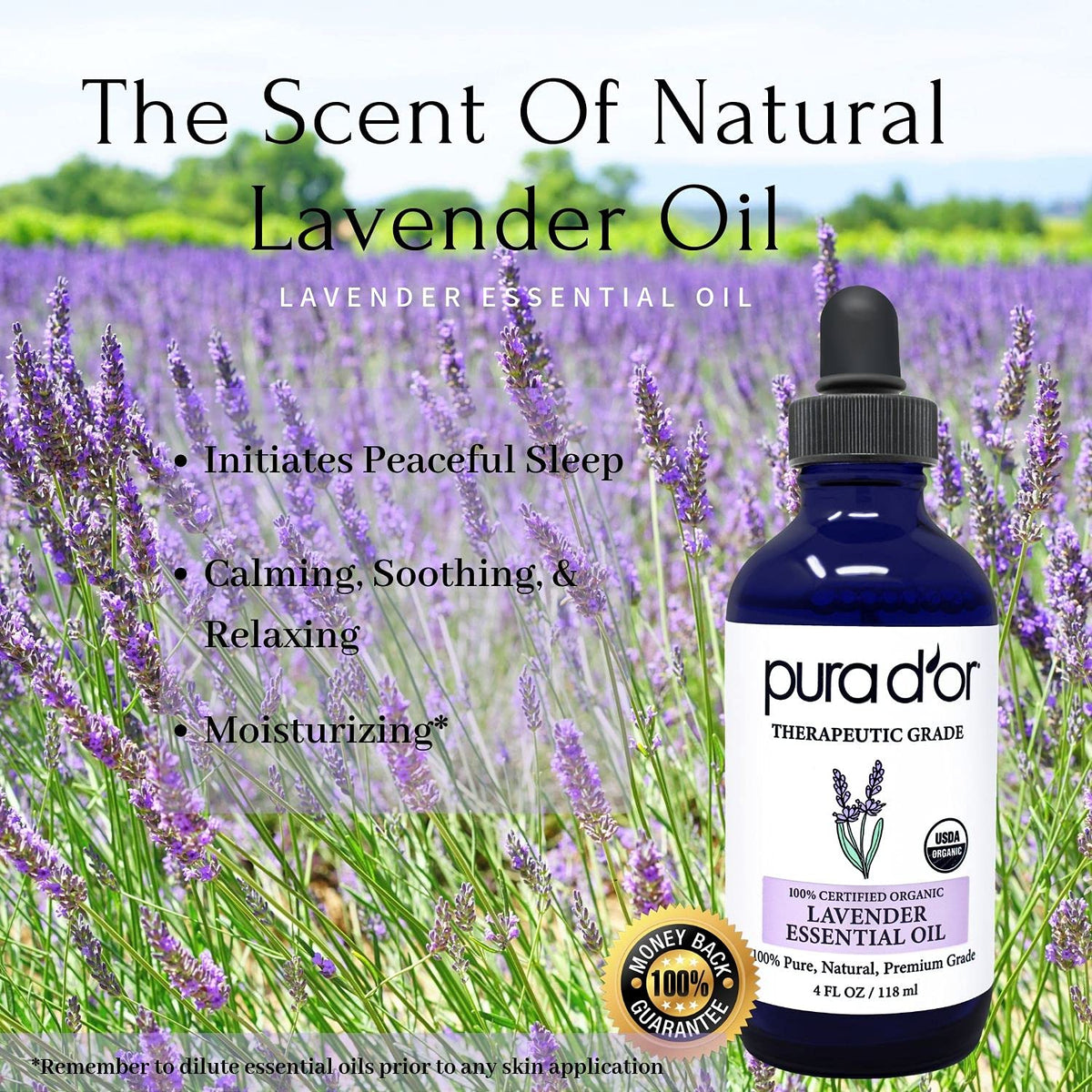 Organic Lavender & Lemongrass Essential Oils Bundle Q9462