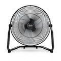 20 Inch 3-Speed High Velocity Metal Industrial Floor Fan, Black U3222