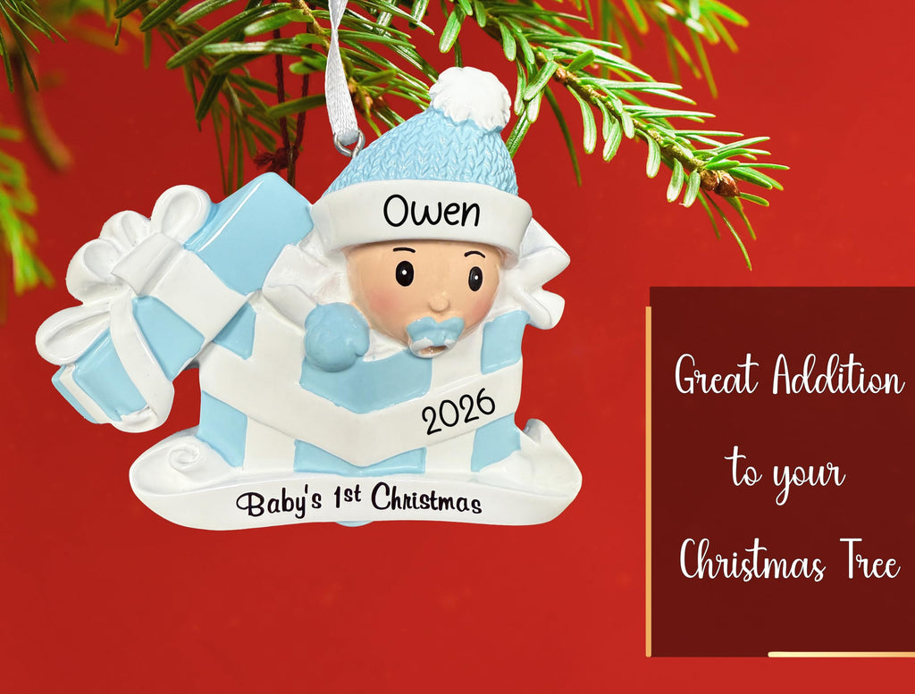 Baby's First Christmas Ornament 2026 F11754