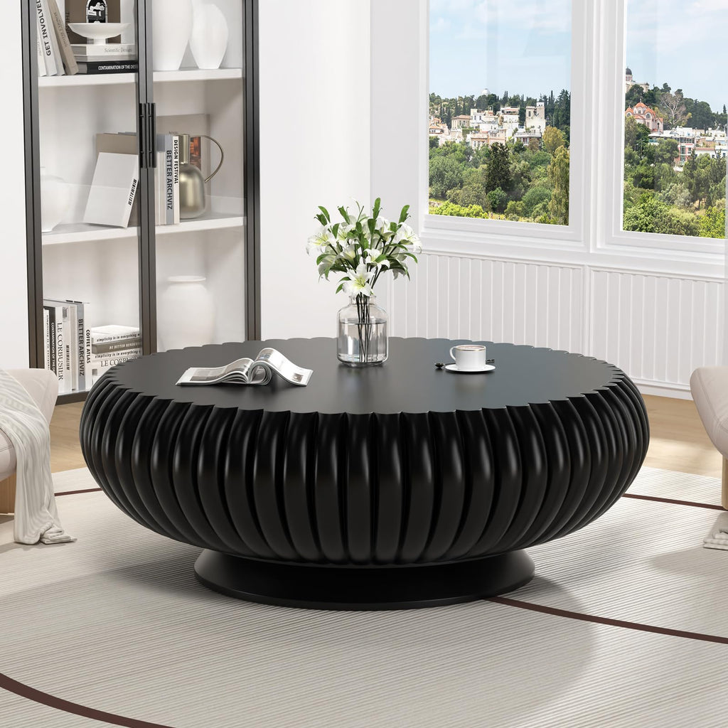 Round Fluted Drum Coffee Table M499522