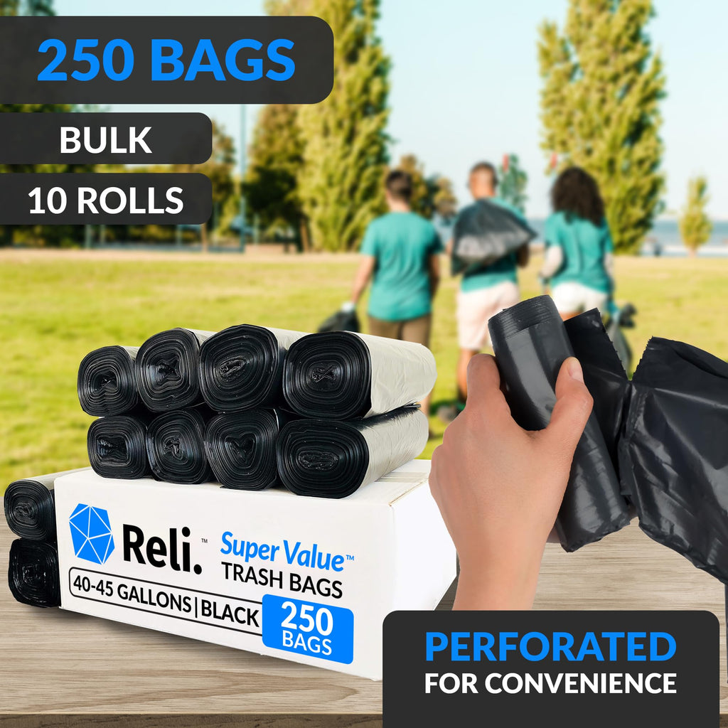 40 to 45 Gallon Heavy Duty Trash Bags M1709