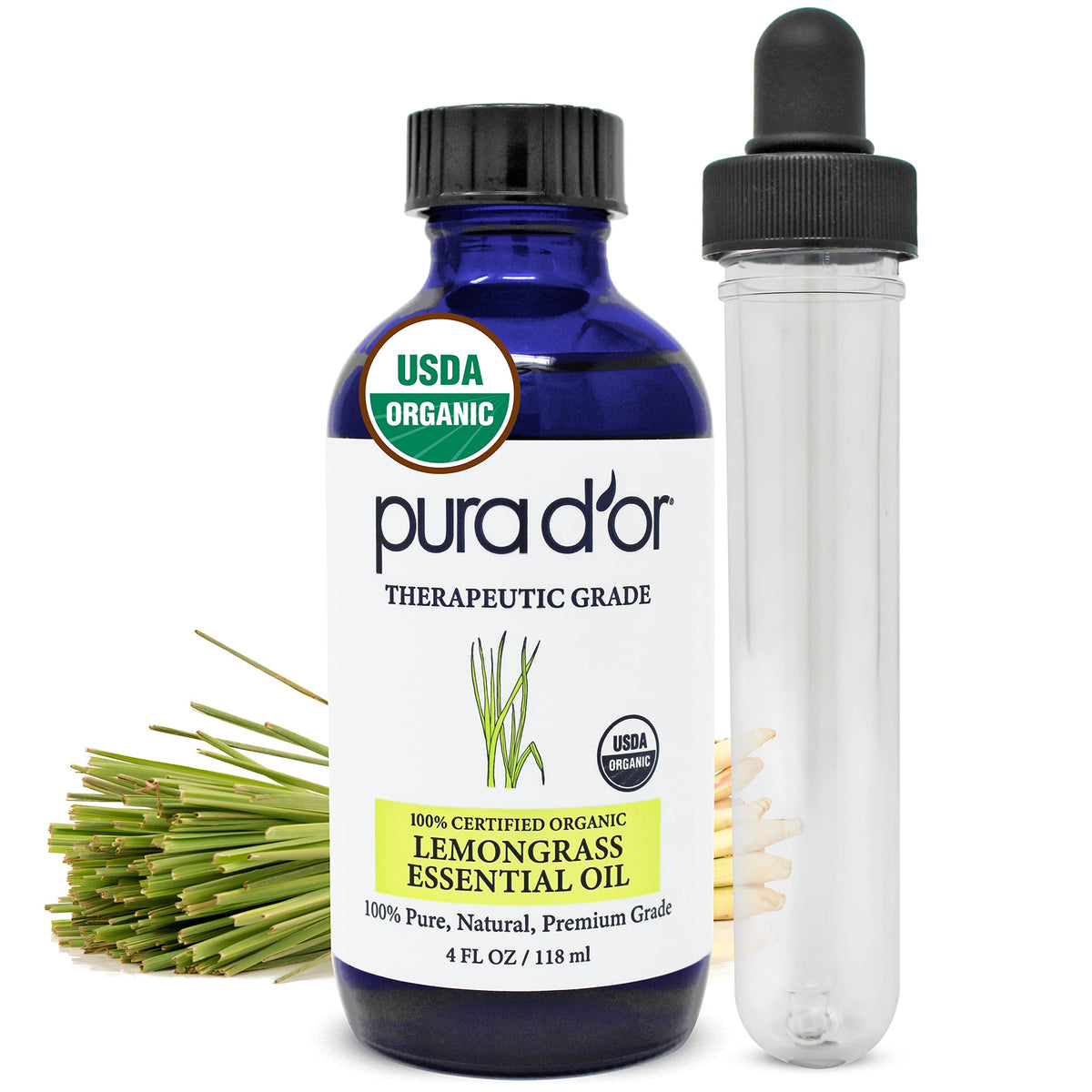 Organic Lavender & Lemongrass Essential Oils Bundle Q9462