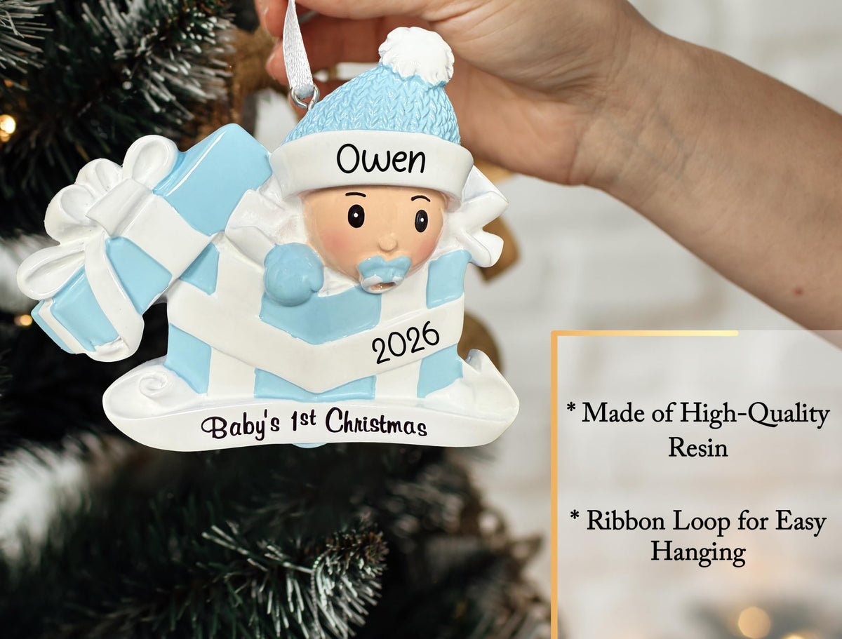 Baby's First Christmas Ornament 2026 F11754
