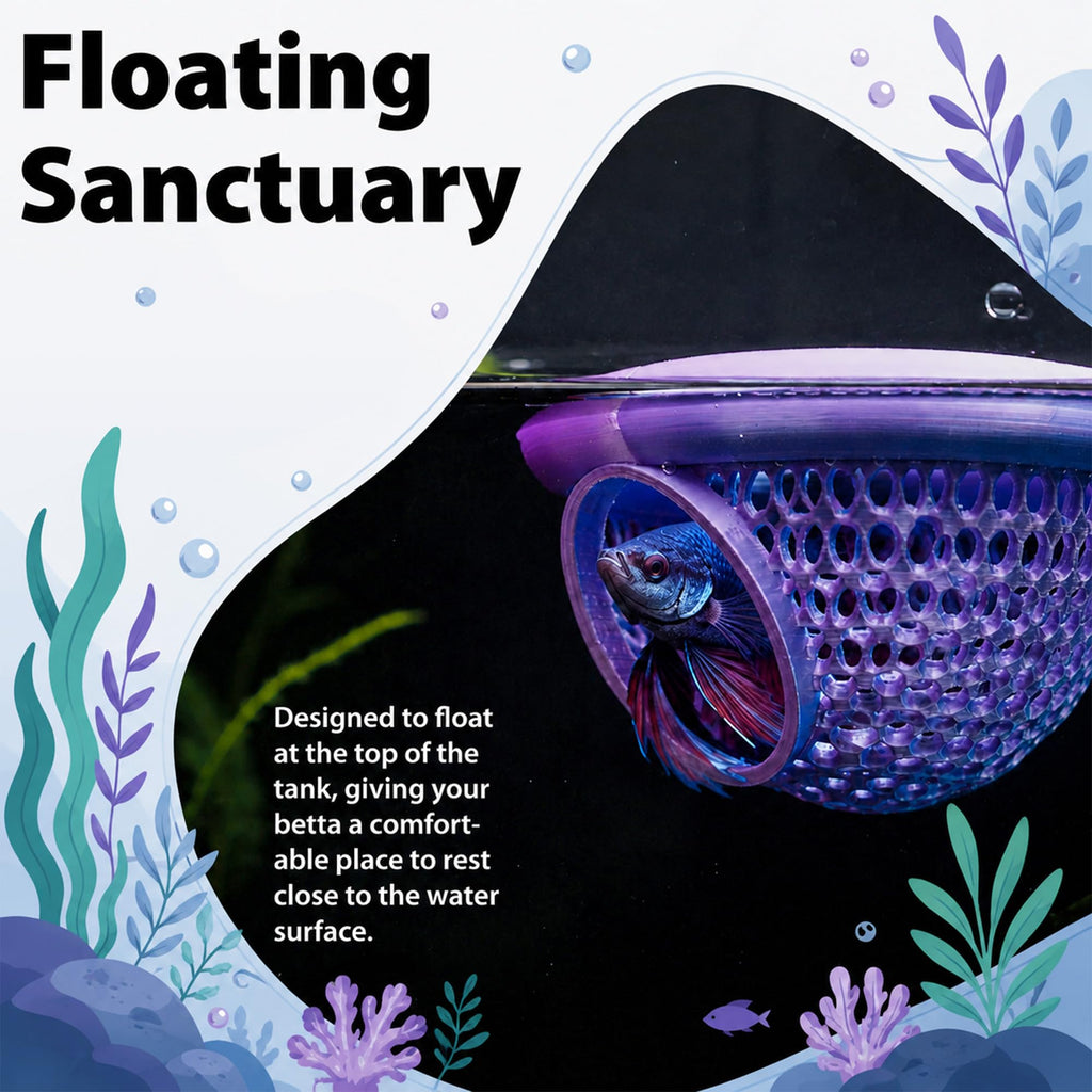 2 PCS Betta Hammock & Shrimp Shelter V273