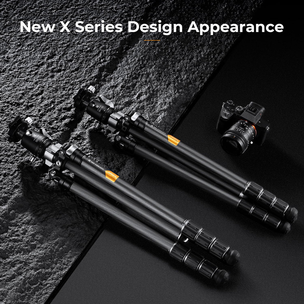 Carbon Fiber Camera Tripod K5558
