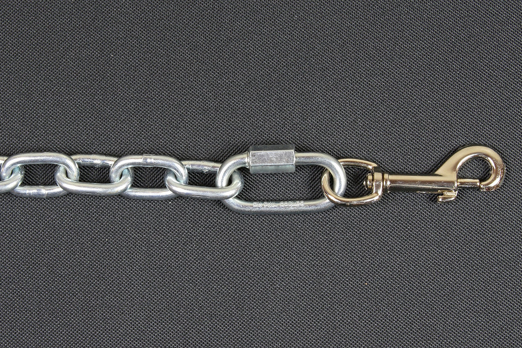 Chew Proof Dog Tether Chain with Tie Down O577161