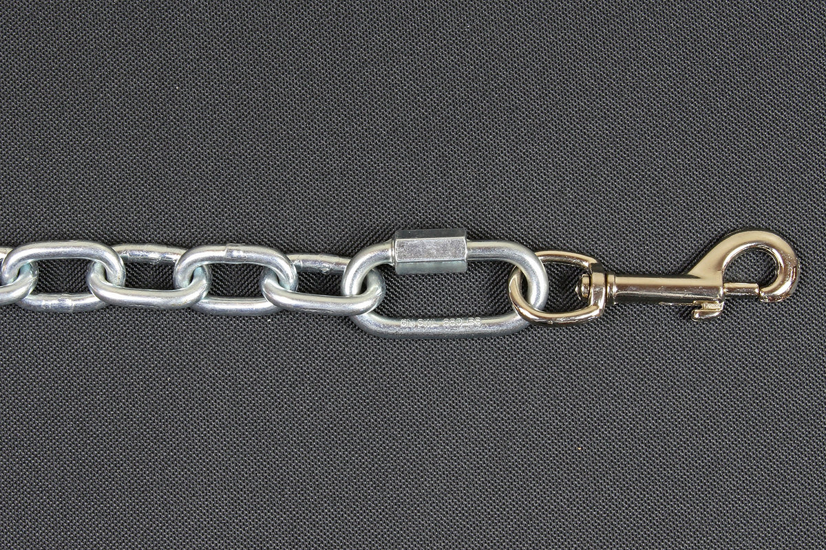 Chew Proof Dog Tether Chain with Tie Down O577161